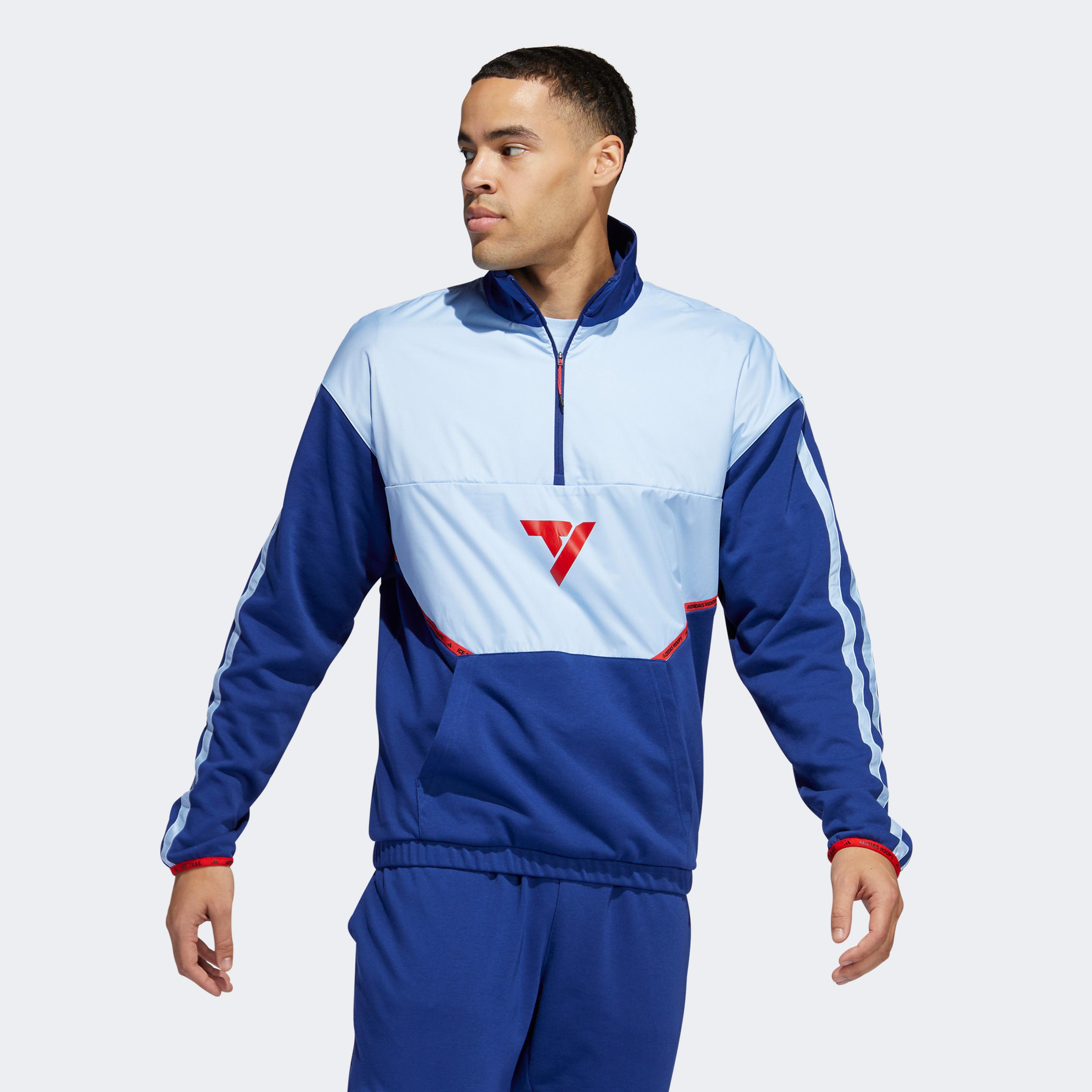 adidas Erkek Mavi Eşofman Üstü