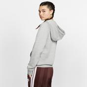 Nike Essential Funnel-Neck Fleece Kadın Gri Sweatshirt