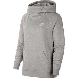 Nike Essential Funnel-Neck Fleece Kadın Gri Sweatshirt