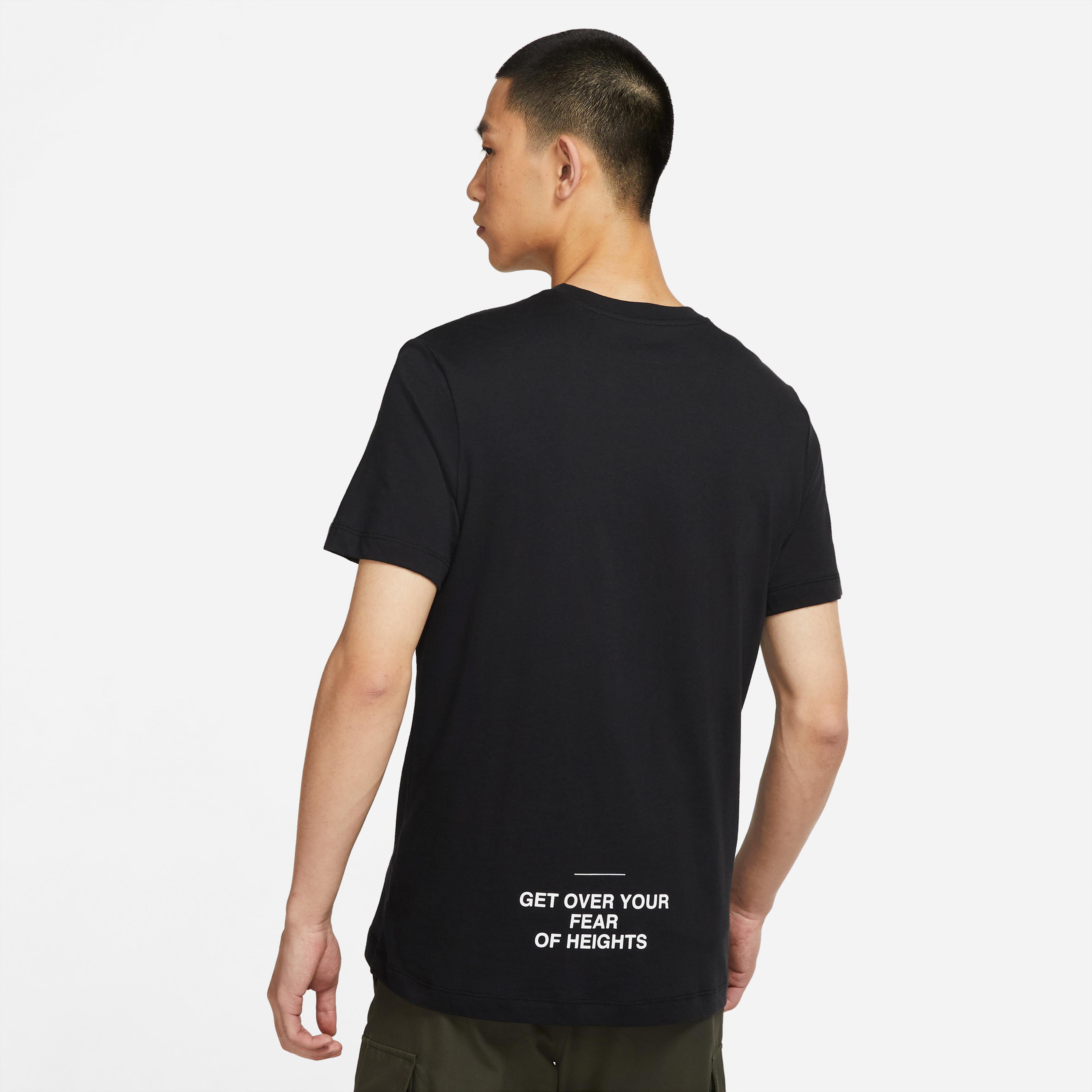 Nike Air Gx Erkek Siyah T-shirt