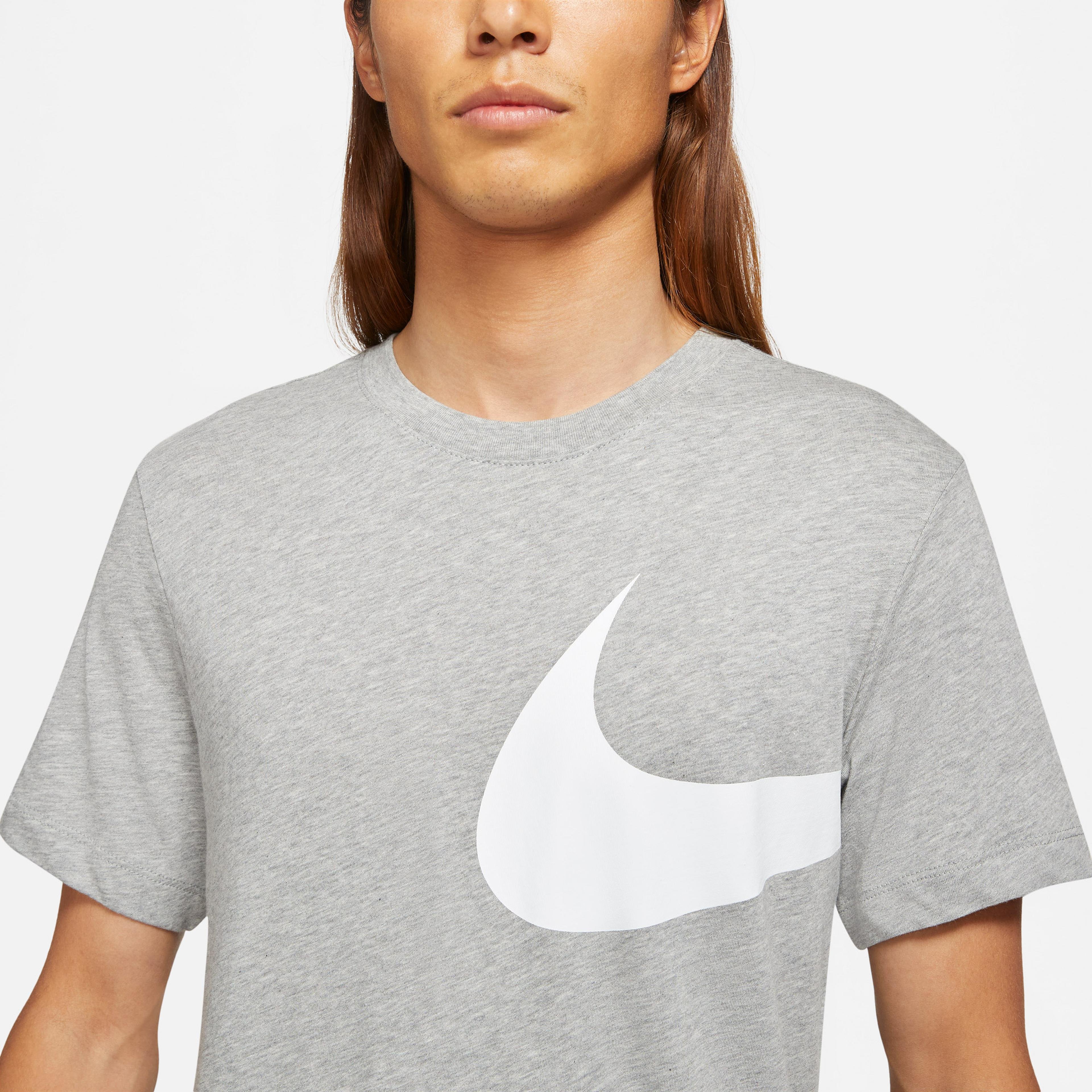 Nike Sportswear Erkek Gri T-shirt