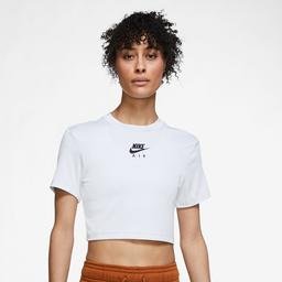 Nike Air Crop Kadın Beyaz T-shirt