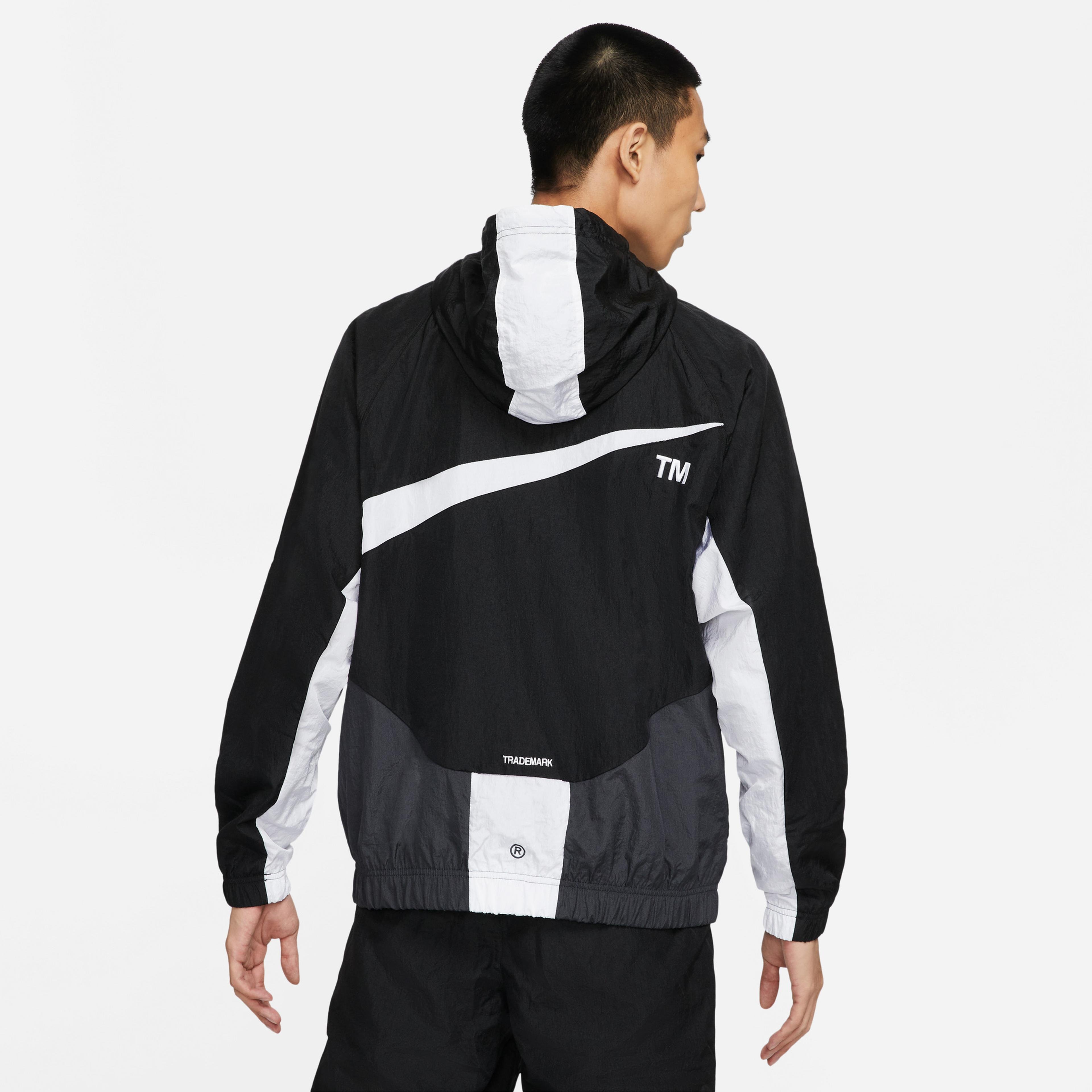 Nike Swoosh Lined Erkek Siyah Ceket