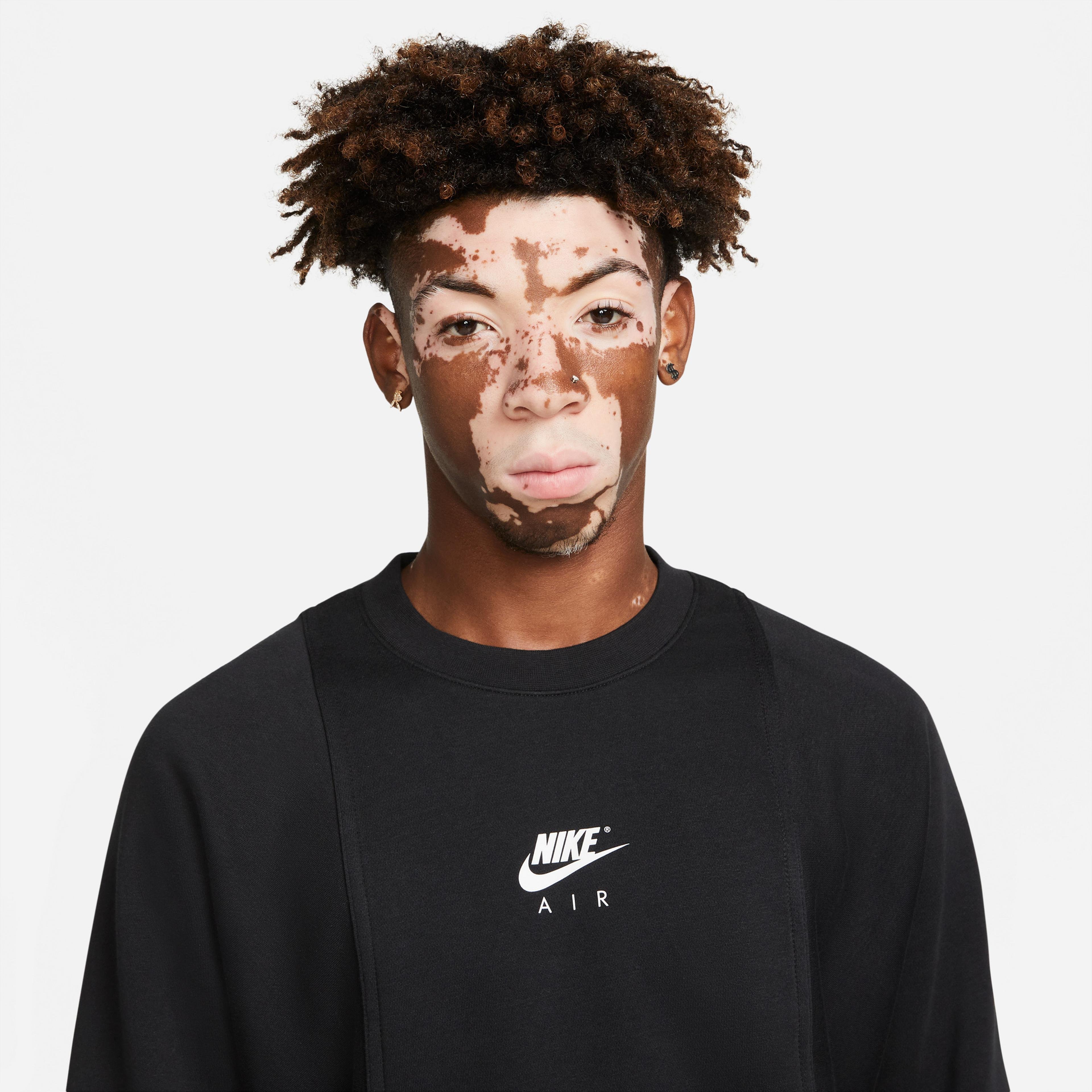 Nike Air Crew Erkek Siyah Sweatshirt