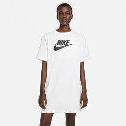 Nike Sportswear Essential Kadın Beyaz Elbise