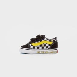 Vans X Spongebob Old Skool Velcro Bebek Siyah Sneakers