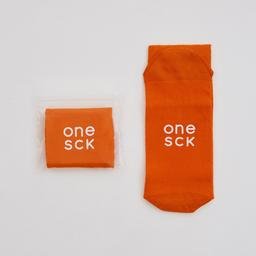 ONESCK Flame Orange One Unisex Turuncu Çorap