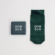 ONESCK Pine Green One Unisex Yeşil Çorap