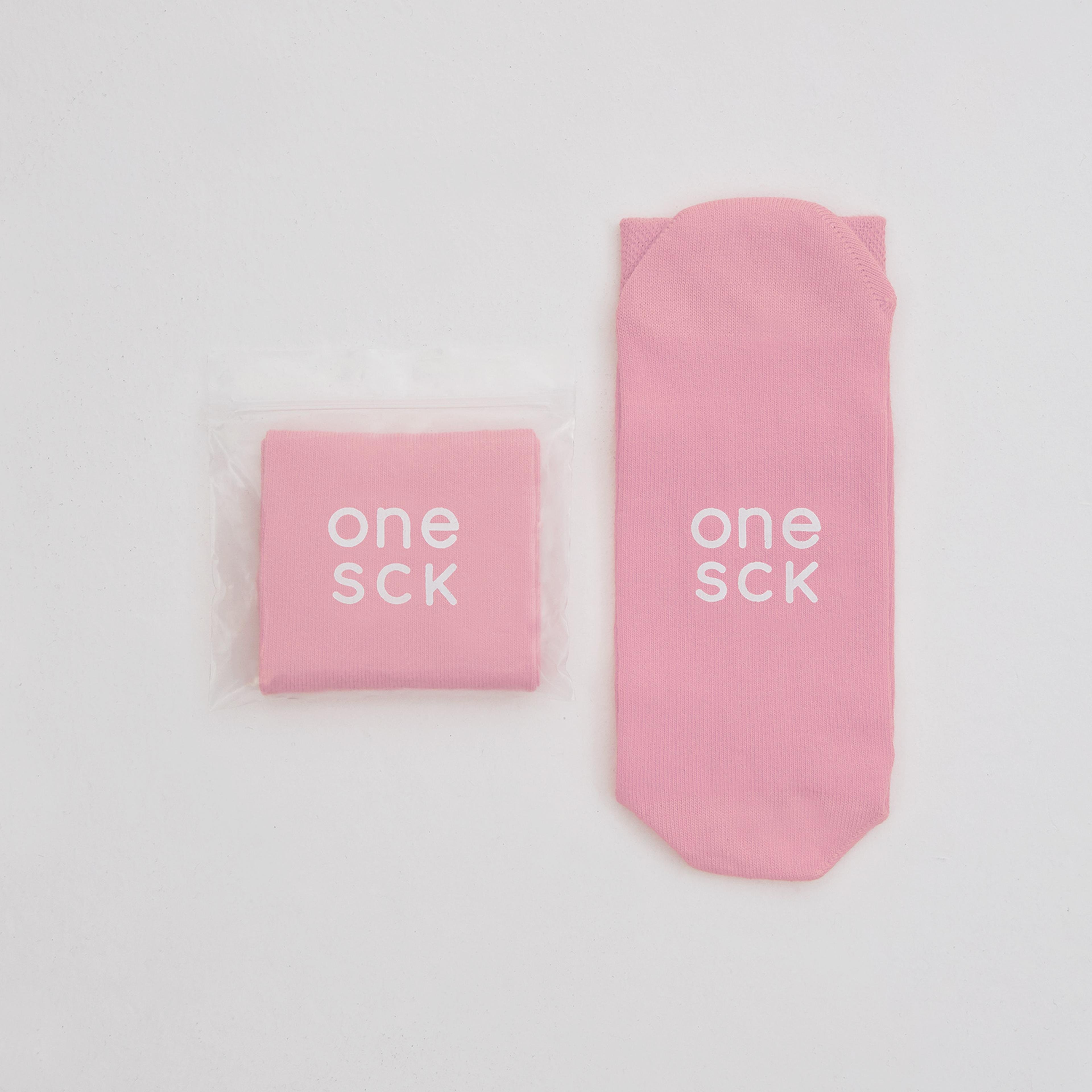 ONESCK Blush Pink One Unisex Pembe Çorap