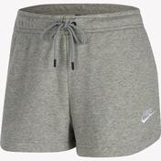 Nike Essential French Terry Kadın Gri Şort