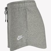 Nike Essential French Terry Kadın Gri Şort