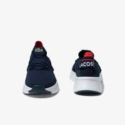 Lacoste Court-Drive Knit Erkek Lacivert - Kırmızı Spor Ayakkabı