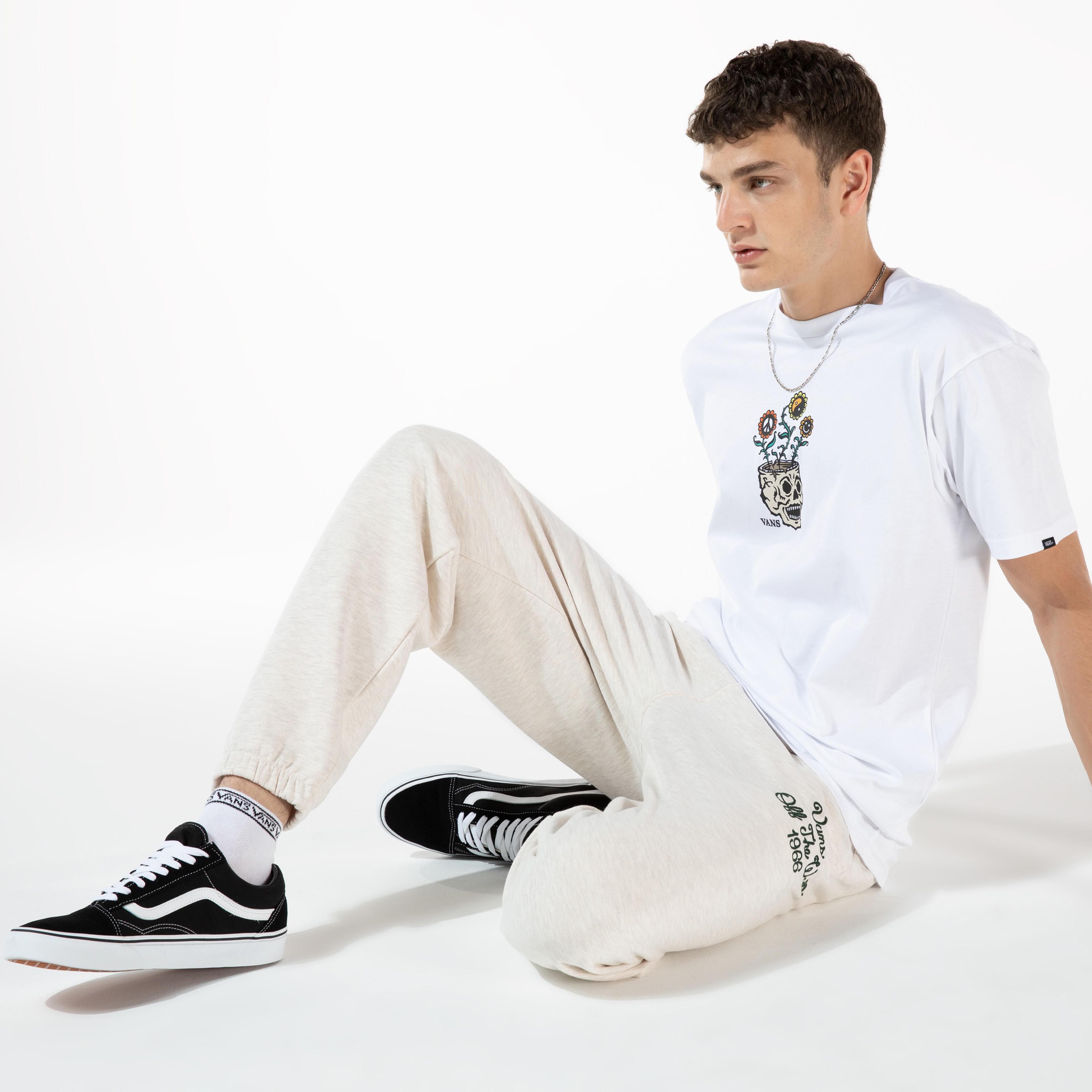 Vans Sprouting Erkek Beyaz T-Shirt