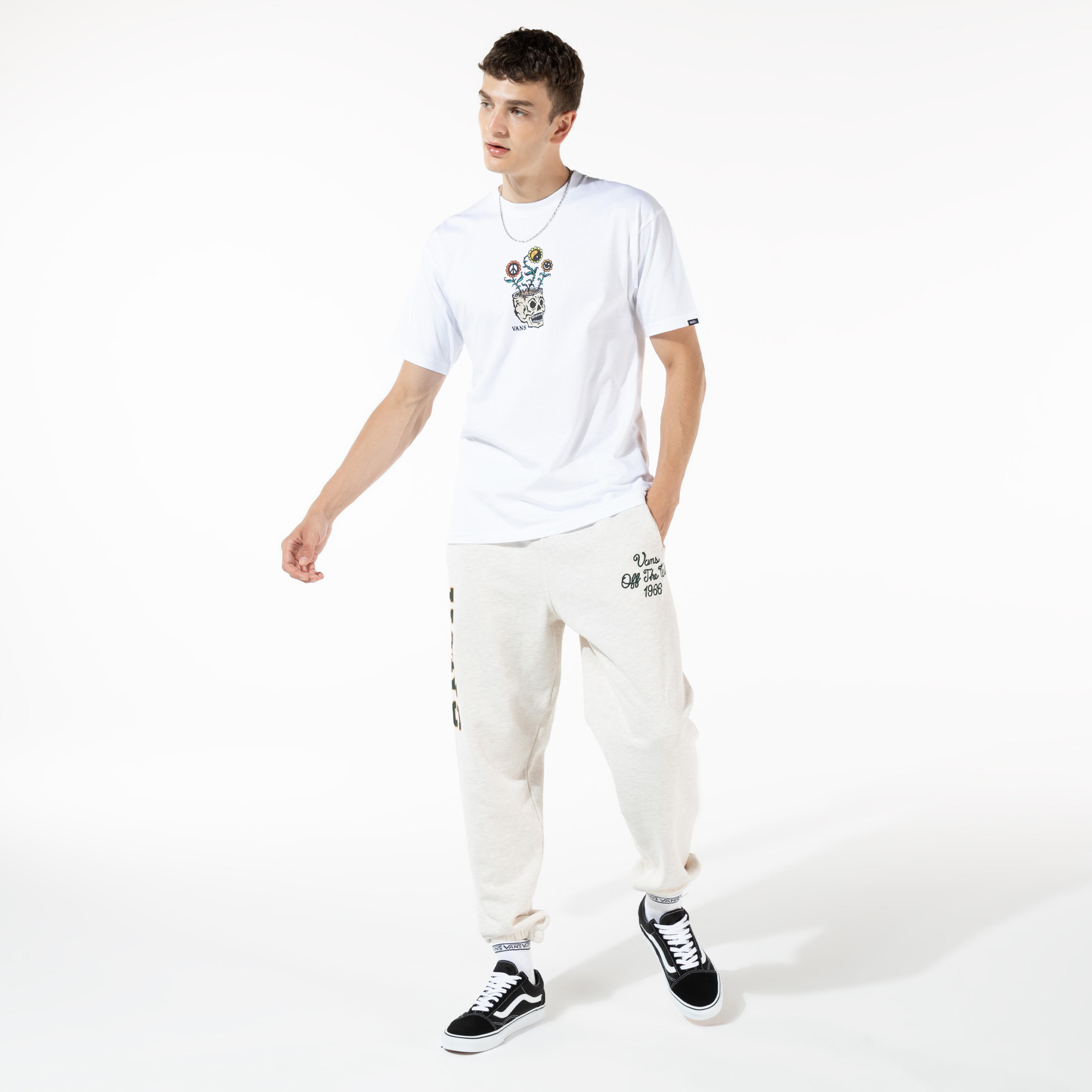 Vans Sprouting Erkek Beyaz T-Shirt