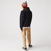 Lacoste Erkek Relaxed Fit Kapüşonlu Lacivert Sweatshirt