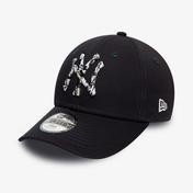 New Era New York Yankees Camo Infill Kıds Navy 9Forty Çocuk Siyah Şapka