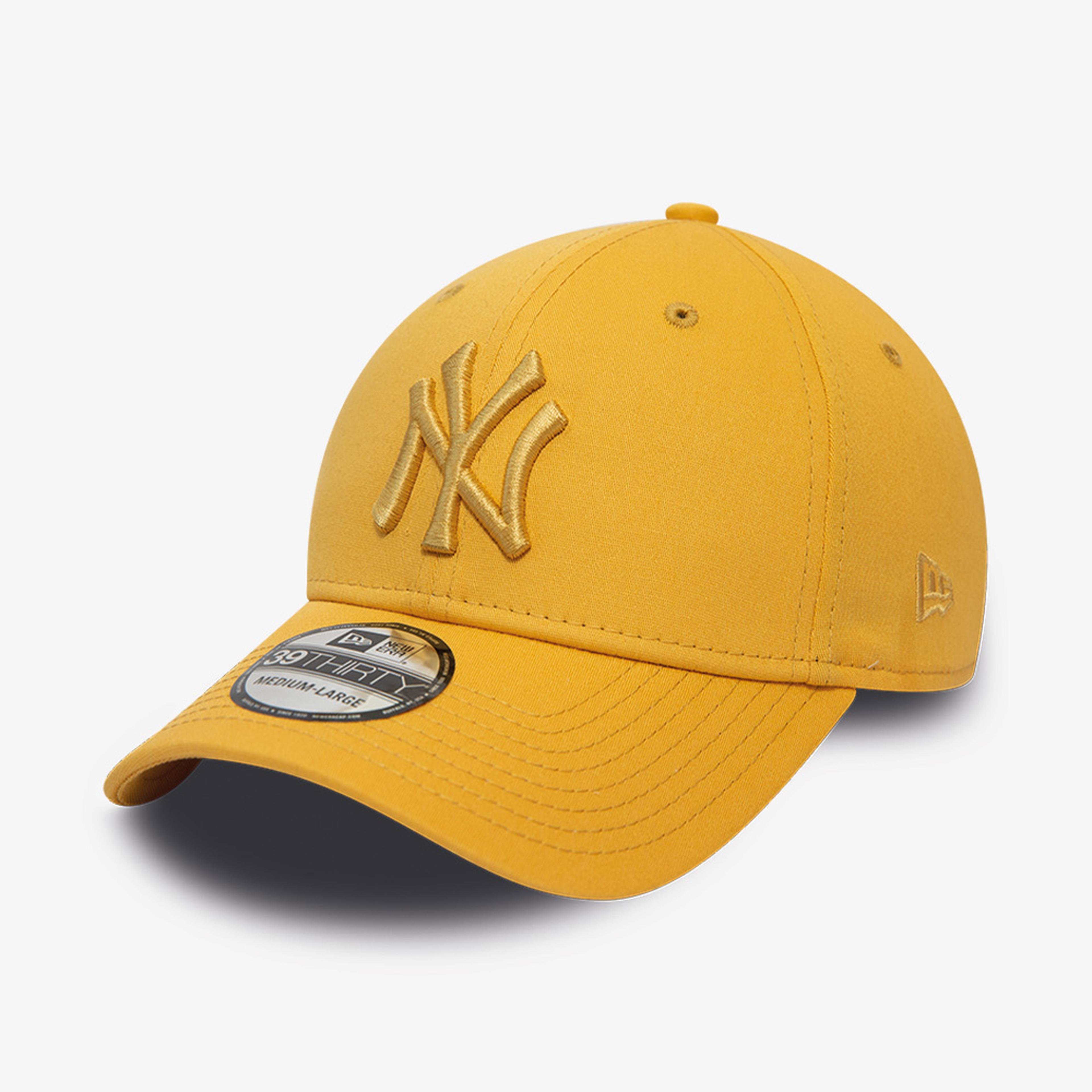 New Era New York Yankees League Essential Gold 39Thirty Cap Unisex Sarı Şapka