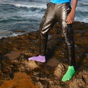ONESCK Violet Purple One Unisex Mor Çorap