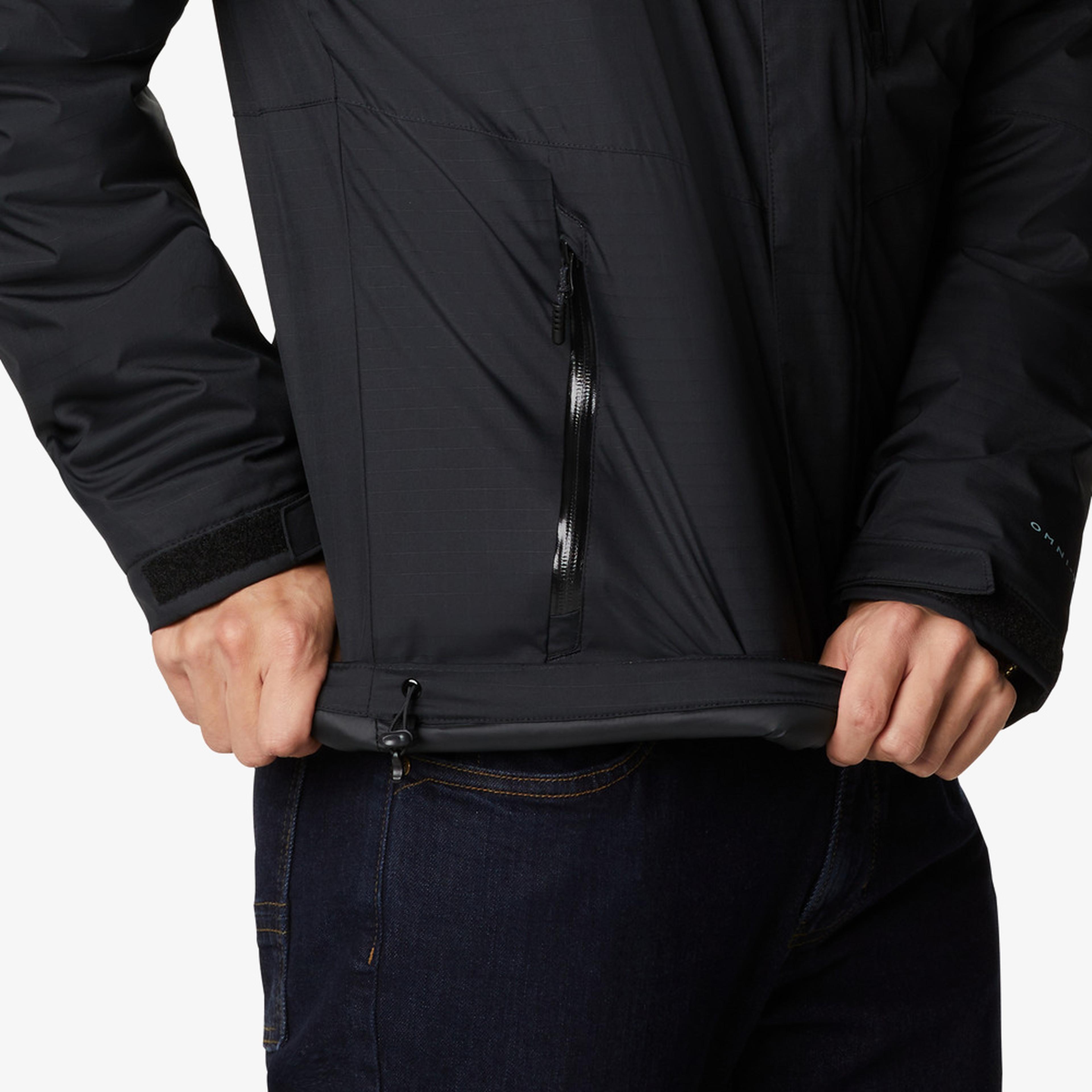 Columbia Oak Harbor Insulated Erkek Siyah Mont