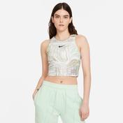 Nike Sportswear Crop Kadın Krem T-Shirt