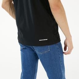 Skechers M Essential T-Shirt Erkek Siyah T-shirt