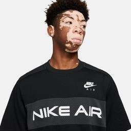 Nike Sportswear Air Mesh Erkek Siyah T-Shirt