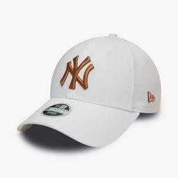 New Era Wmns Metallıc 9Forty Logo Unisex Beyaz Şapka