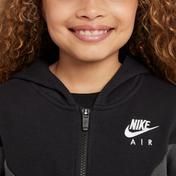 Nike Sportswear Air FIT Hoodie FZ Çocuk Siyah Sweatshirt