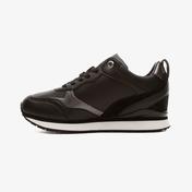 Tommy Hilfiger Metallic Dressy Wedge Kadın Siyah Spor Ayakkabı