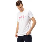 Nautica Erkek Beyaz Baskılı T-Shirt