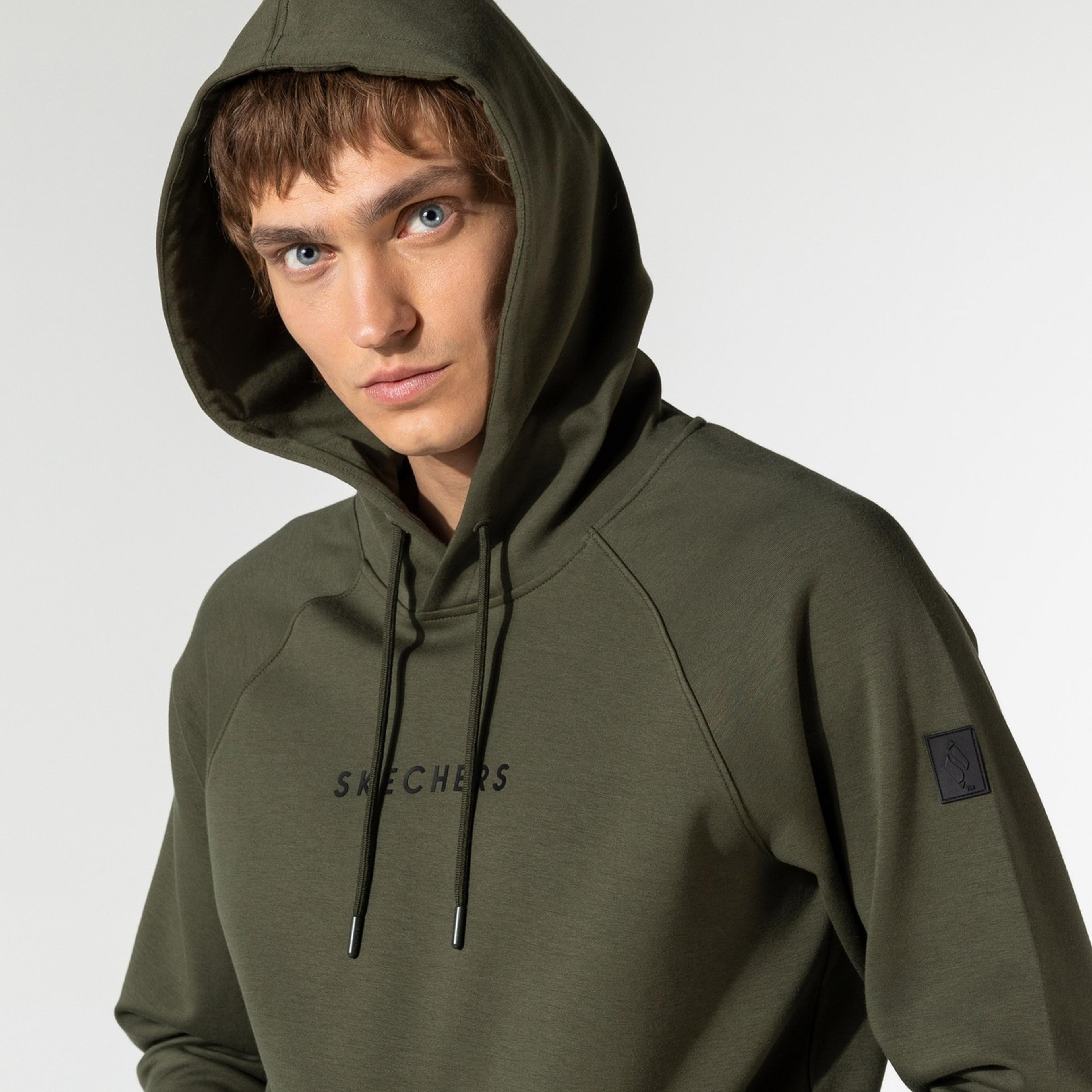 Skechers Erkek Haki Sweatshirt