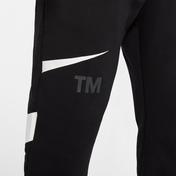 Nike Swoosh Semi-Brushed Back Erkek Siyah Eşofman Altı