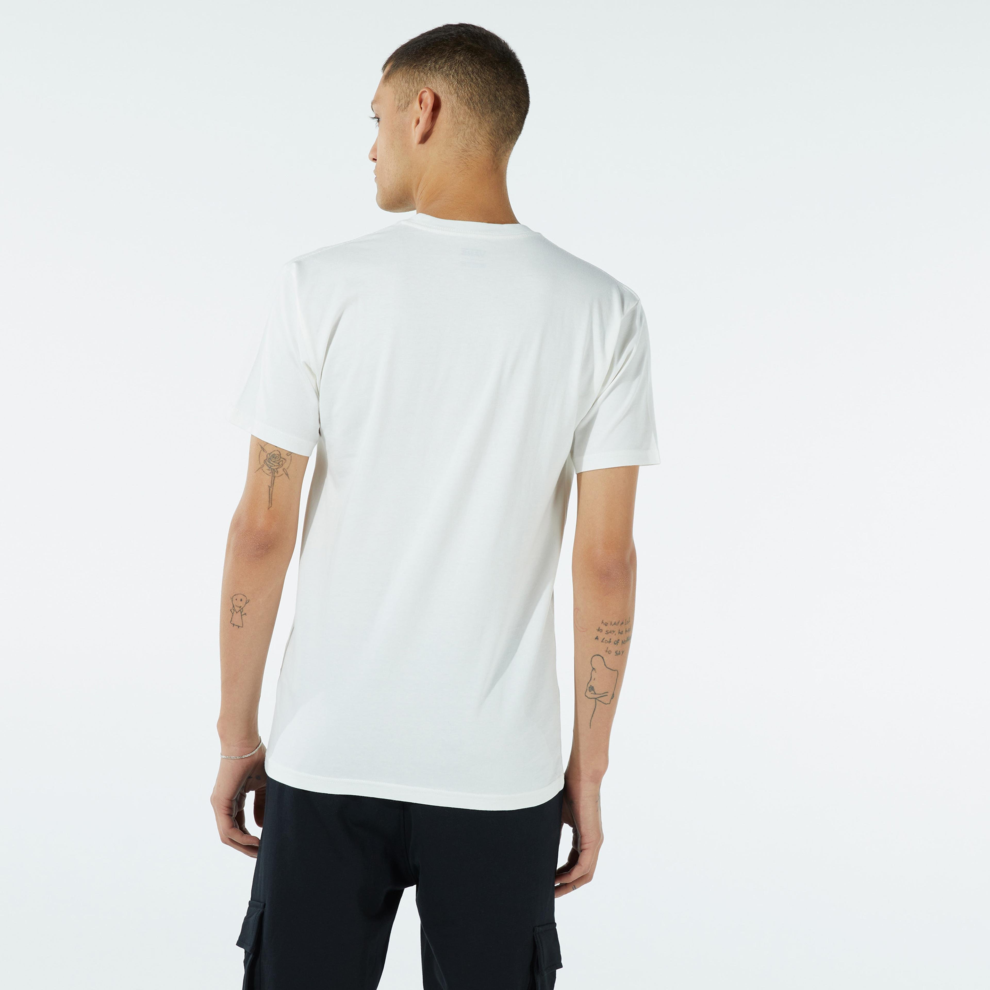 Vans Onward & Upward Erkek Beyaz T-Shirt
