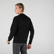 Lacoste Erkek Slim Fit Bisiklet Yaka Baskılı Siyah Sweatshirt