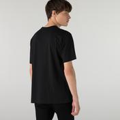Lacoste Erkek Slim Fit Bisiklet Yaka Baskılı Siyah T-Shirt