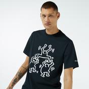 Converse x Keith Haring Graphic Erkek Siyah T-Shirt