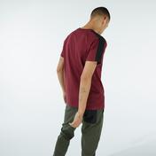 Skechers Branded Stripe Erkek Bordo T-shirt