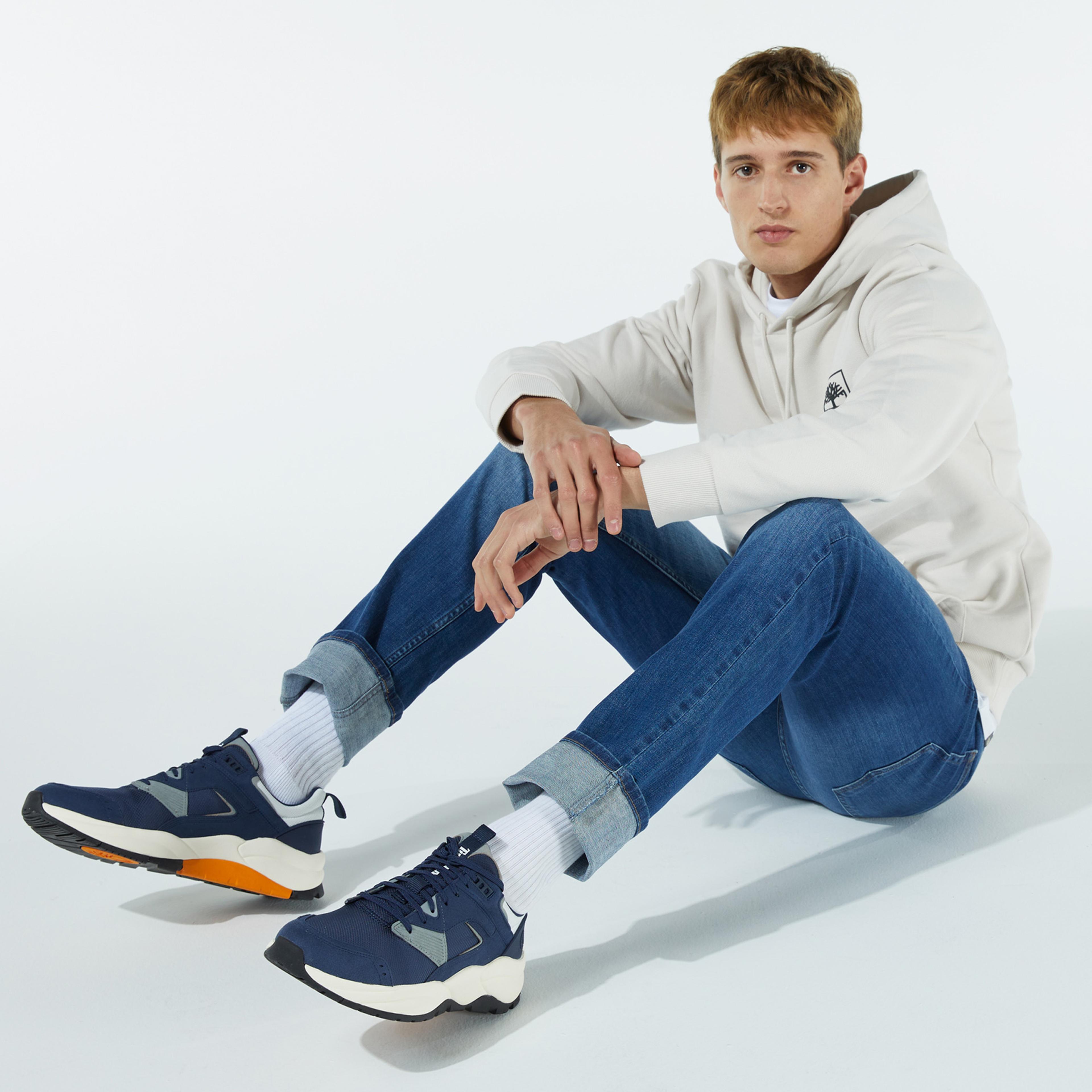 Timberland Nature Needs Heroes Graphic Erkek Bej Sweatshirt