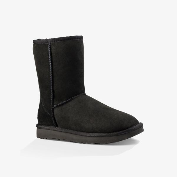 UGG Classic Short II Kadın Siyah Bot_1