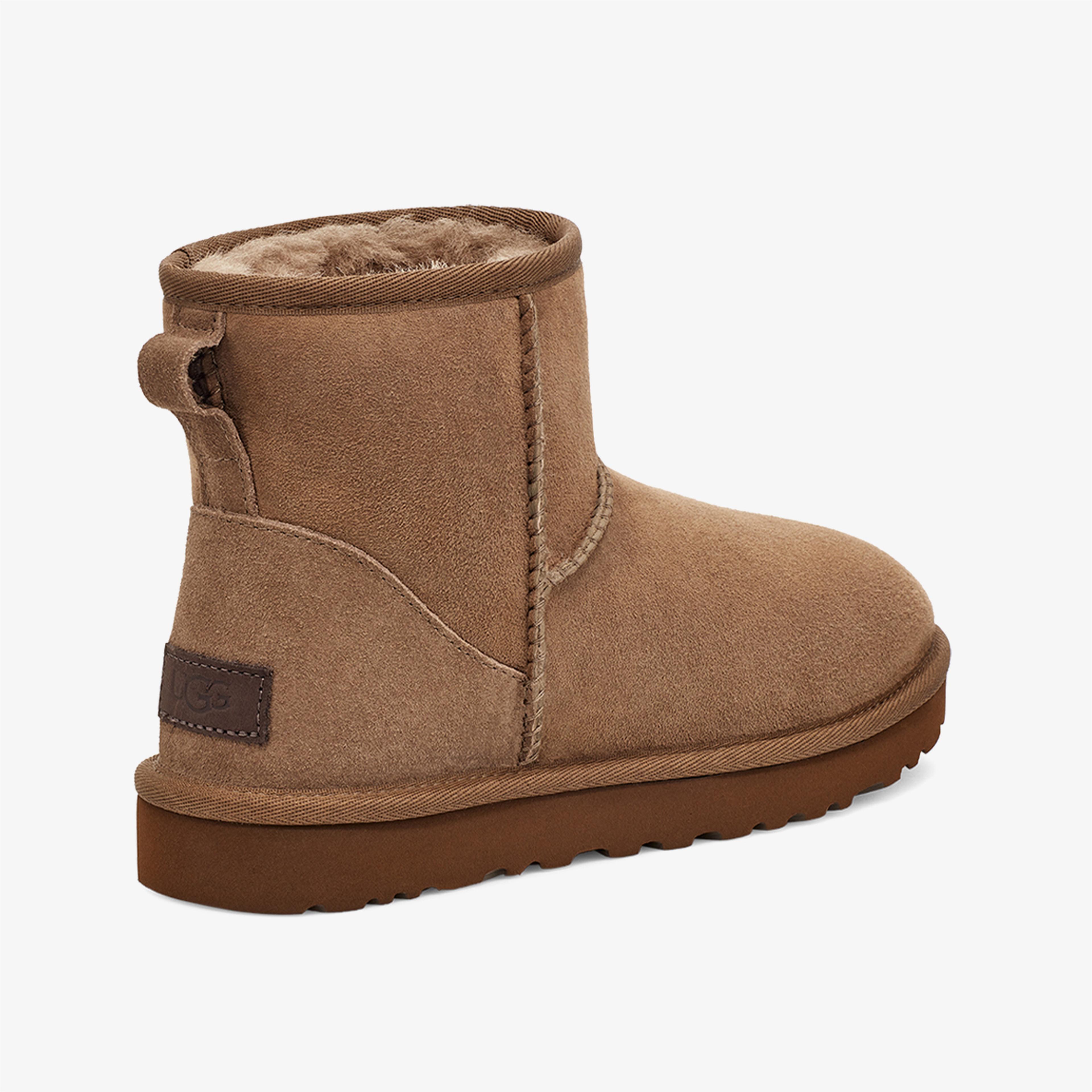 UGG Classic Mini II Hickory Kadın Bej Bot
