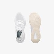 Lacoste Court-Drive Knit Erkek Beyaz - Yeşil Spor Ayakkabı
