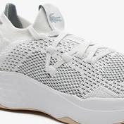Lacoste Court-Drive Knit Erkek Beyaz - Yeşil Spor Ayakkabı
