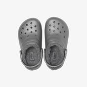 Crocs Classic Lined Clog Çocuk Haki Terlik