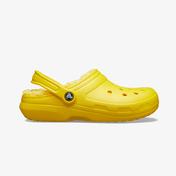 Crocs Classic Lined Clog Unisex Sarı Terlik