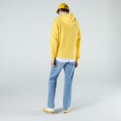 Lacoste Unisex Relaxed Fit Kapüşonlu Sarı Sweatshirt