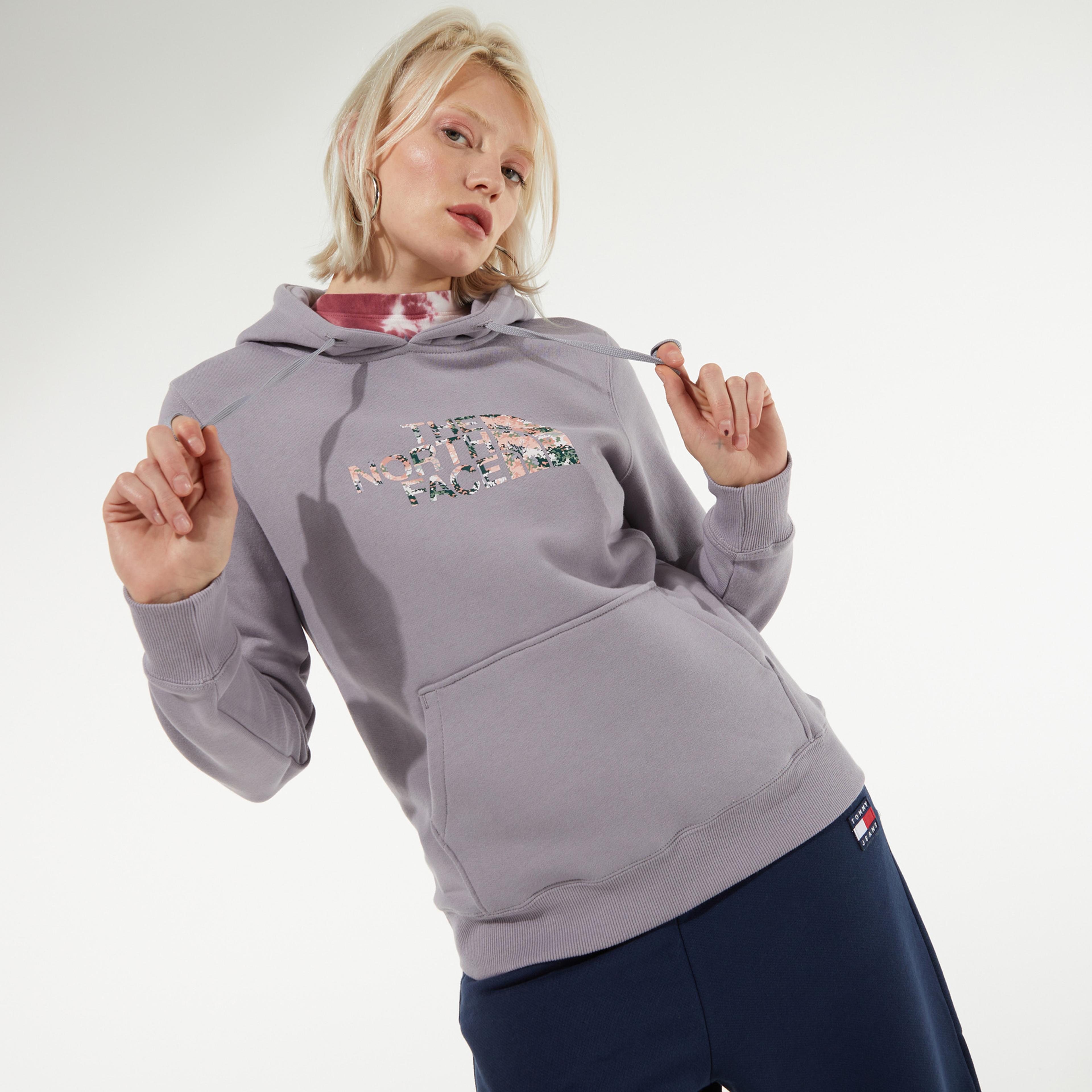 The North Face W Drew Peak Pull Hd Kadın Mor Sweatshirt
