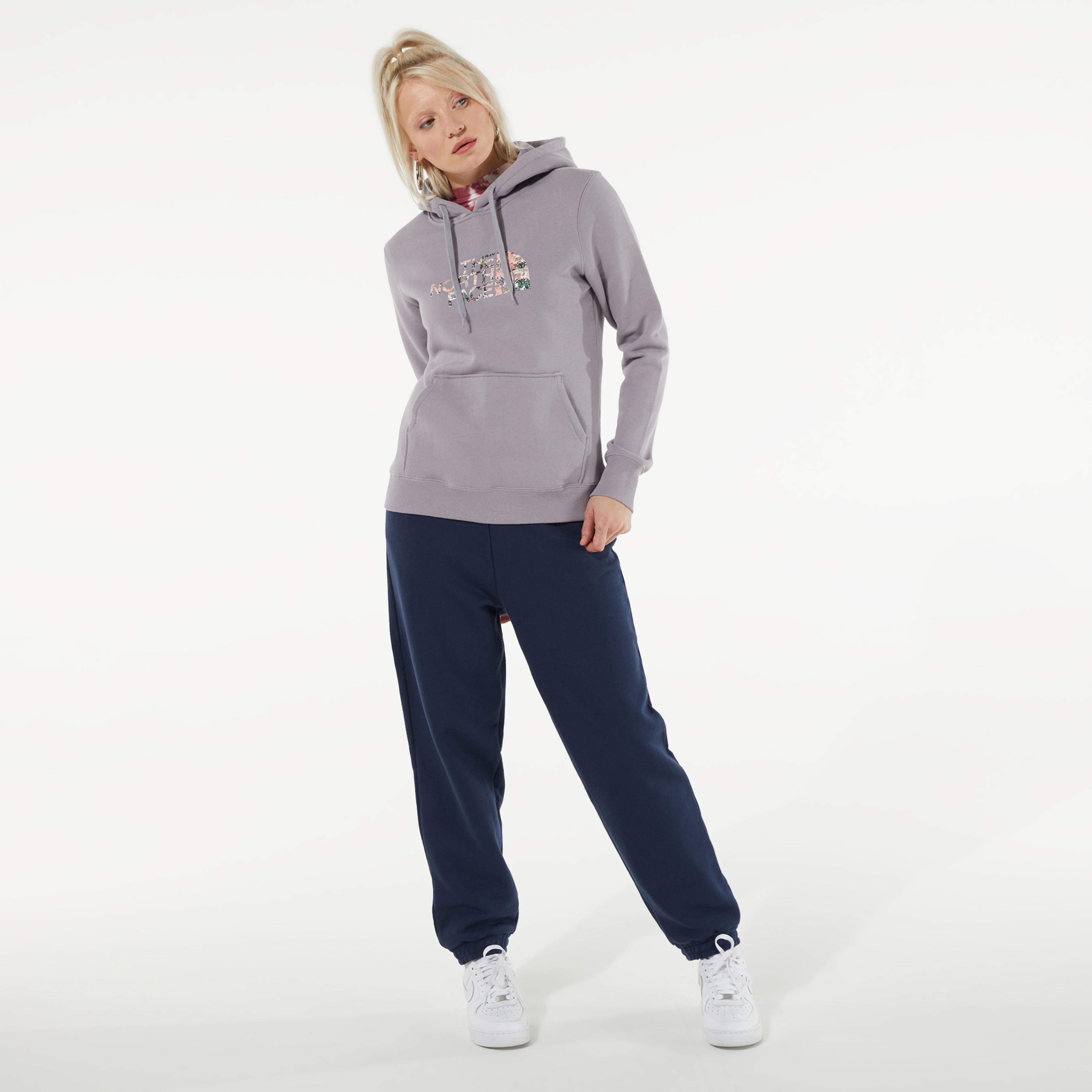 The North Face W Drew Peak Pull Hd Kadın Mor Sweatshirt