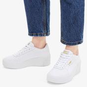 Puma Cali Wedge Kadın Platform Beyaz Spor Ayakkabı