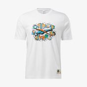 Reebok FJ Worlds Collide Unisex Beyaz T-Shirt