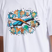 Reebok FJ Worlds Collide Unisex Beyaz T-Shirt